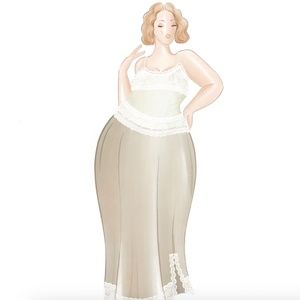 DJERF AVENUE - REMAKE Collection-- Dream Tank Top Cloud - White Lace